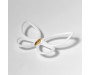 3D dekorace Spring Decor Bílí motýli 24006